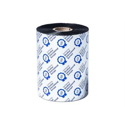 Image de Brother Premium Noir 110 mm x 600 m ruban d&#039;impression (pack de 6) pour TD 4420, 4520, 4650, 4750; Titan Industrial Printer TJ 4522