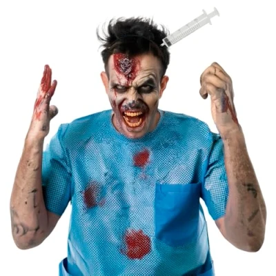 Afbeelding van Halloween Haarband Injectiespuit