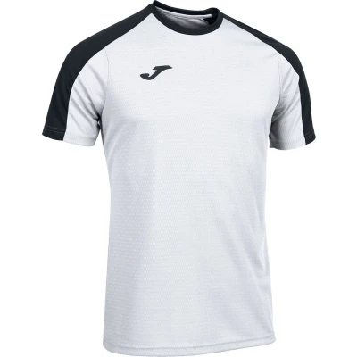 Afbeelding van Joma Eco Championship Shirt Korte Mouw Heren Wit / Zwart Maat: XL