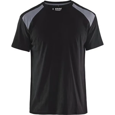 Image de T shirt noir/gris