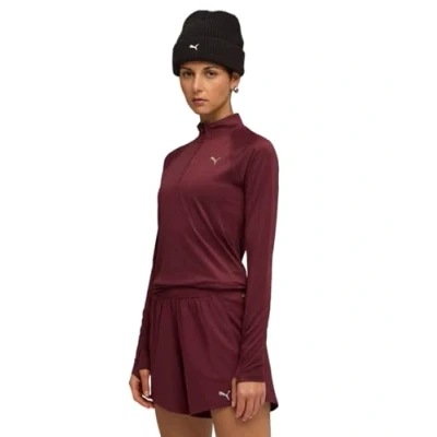 Image de HautÃ  1/4 zip RUN VELOCITY CLOUDSPUN Femme