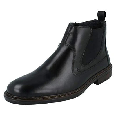 Afbeelding van Rieker Chelsea 37662 Herenlaarzen, SCHWARZ