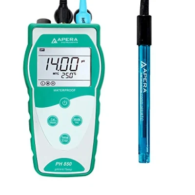 Afbeelding van Apera Instruments PH850 draagbare pH meter (pH meetbereik 0 tot 14,00)