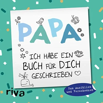 Afbeelding van Papa, ich habe ein Buch für dich geschrieben Version Kinder