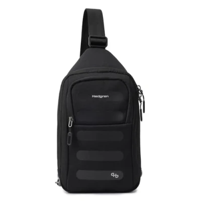 Afbeelding van Hedgren Slingtas Sling Bag + RFID Black Zwart