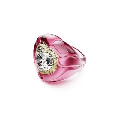 Afbeelding van Swarovski Dulcis Ring, Dames, Maat: 55, Pink