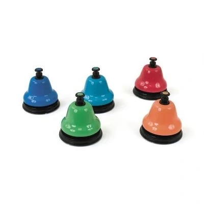 Image de Percussions enfants FUZEAU JEU DE 5 Cloches Grelots