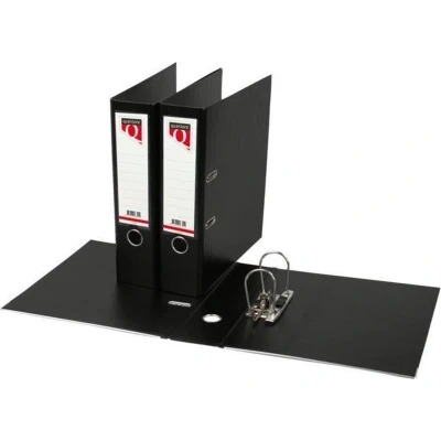 Afbeelding van Ordner Quantore A4 80mm PP zwart