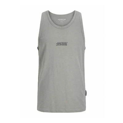 Afbeelding van JACK&amp;JONES JCOSAGO SMALL LOGO SLUB TANK TOP Heren Tanktop Maat M