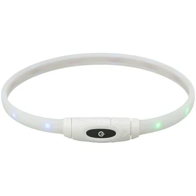Afbeelding van Trixie Lichtgevende Halsband Hond Usb Siliconen Oplaadbaar Meerkleurig 65X1,6 CM