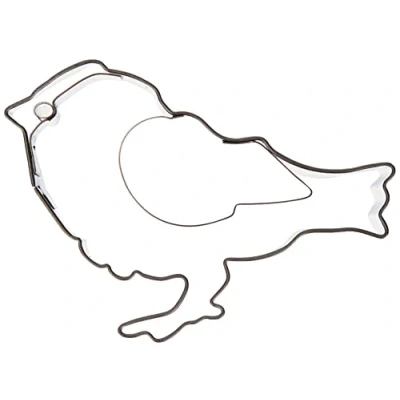 Afbeelding van Staedter Ulmer Sparrow Bird Cookie cutter, zilverkleurig