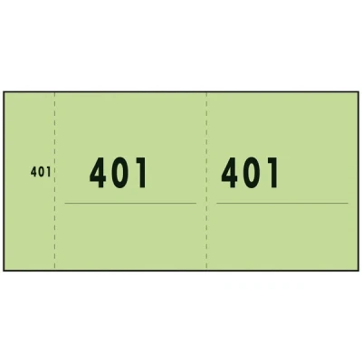 Image de Sigel Expres bloc numéro 1 1000 (10 blocs de 100 feuilles) vert