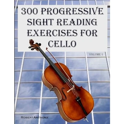 Afbeelding van 300 Progressive Sight Reading Exercises for Cello