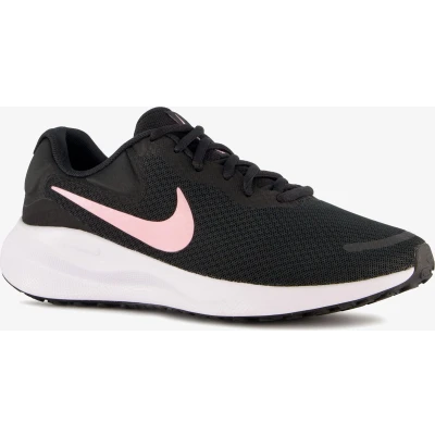 Afbeelding van Nike Performance Revolution 7 Hardloopschoenen neutraal, Dames, Maat: 42, Black/med soft pink/white Kunststof/ textiel