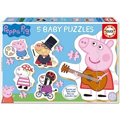 Image de Puzzle enfant Educa Baby Peppa Pig 2