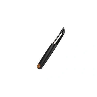 Afbeelding van Fiskars dunschiller met draaibaar lemmet, lengte: 18 cm, staal/kunststof, functionele vorm, zwart/oranje, 1014419