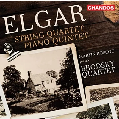 Afbeelding van Brodsky Quartet &amp; Martin Roscoe Elgar: String Piano Quintet (CD)