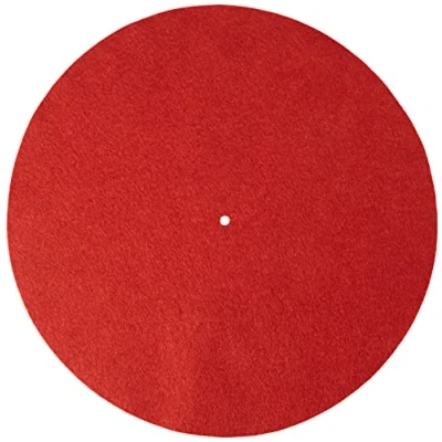 Afbeelding van Pro Ject Viltmat standaard 300 mm donkerrood