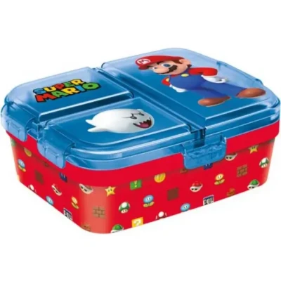 Afbeelding van Super Mario Brooddoos met meerdere compartimenten 8412497214990