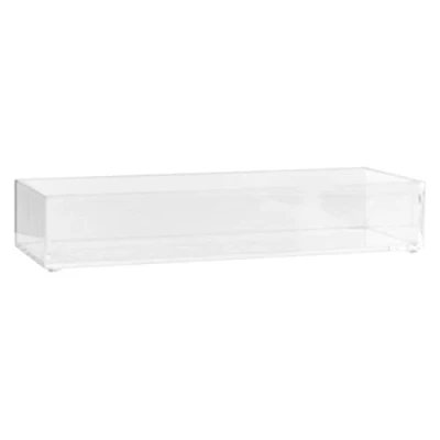 Afbeelding van Sieraden/make up houder/box 25,5 x 5 cm van kunststof Nagellak box Sieraden Make Organizer