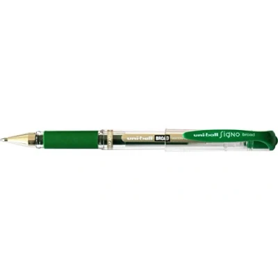 Afbeelding van Uniball roller Signo Broad, 0,65 mm, groen 12 stuks