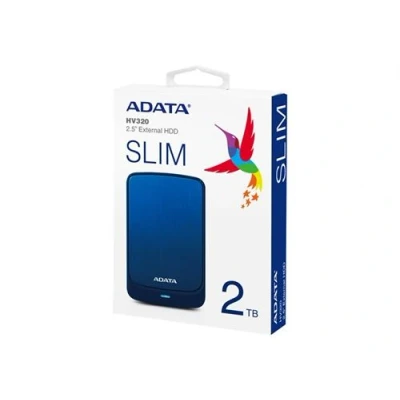 Image de ADATA HV320 Disque dur 2 To externe (portable) USB 3.1 bleu
