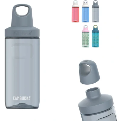 Afbeelding van Kambukka Reno Drinkfles 500 ML Grijs met draaidop