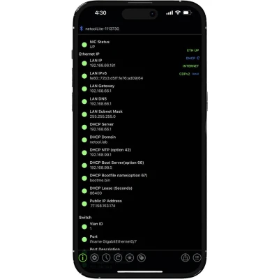 Afbeelding van Netool IO NE1E netool.io Lite Smarter Netzwerktester Netwerktester Netwerk