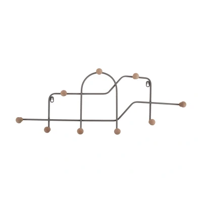 Afbeelding van Present Time Coat Rack Maze Cool grey