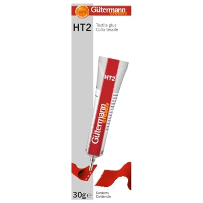 Afbeelding van Gütermann HT2 textiellijm, 30 g, tubes