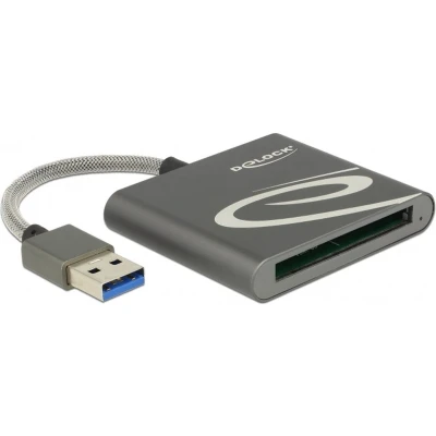 Afbeelding van DeLOCK USB 3.0 kaartlezer voor CFast 2.0 geheugenkaarten