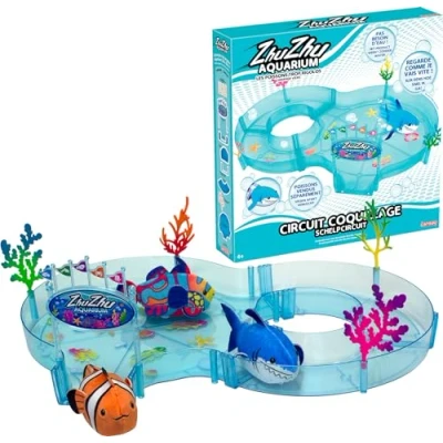 Image de Univers Miniature Lansay 51020 Zhu Aquarium : Circuit Coquillage