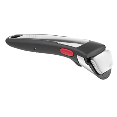 Afbeelding van TEFAL L9863202 INGENIO Premium afneembare handgreep in zwart en chroom