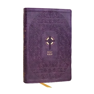 Afbeelding van NRSVCE Sacraments of Initiation Catholic Bible, Purple Leathersoft, Comfort Print