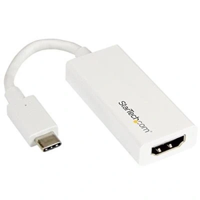Image de Startech.com cdp2hdw adaptateur usb c vers hdmi blanc