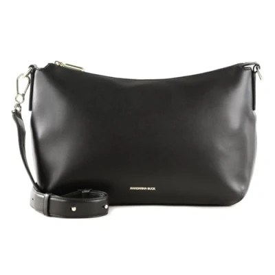 Afbeelding van MANDARINA DUCK Leren Schoudertas Luna Crossover Nero Zwart