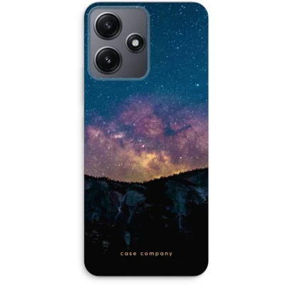 Afbeelding van Case Company® hoesje geschikt voor Xiaomi Redmi 12 Travel to space Soft Cover Telefoonhoesje Bescherming aan alle Kanten en Schermrand