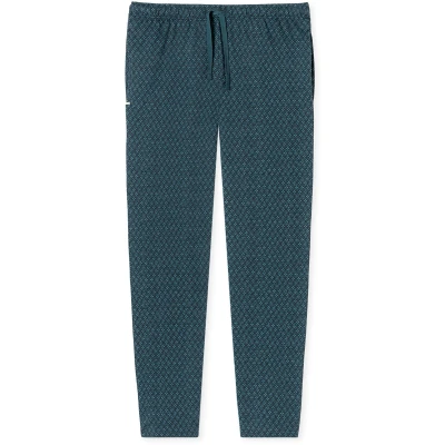 Afbeelding van Schiesser MIX Relax Pyjamabroek, Heren, Maat: 54, Blau