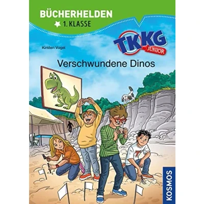 Afbeelding van TKKG Junior, Bücherhelden 1. Klasse, Verschwundene Dinos