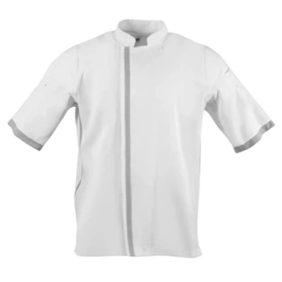 Afbeelding van Southside unisex koksbuis korte mouw wit XS