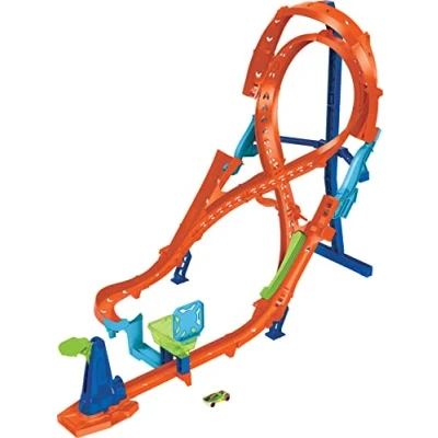 Afbeelding van Hot Wheels Action Vertical 8 Jump racebaan ActievandeDag.be Dagelijks De Beste Deals Korting Tot Wel 80%