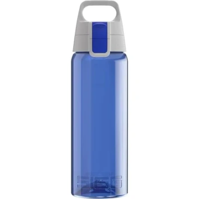 Image de SIGG Gourde Tritan Total Color ONE Bleu Convient Aux Boissons Gazeuses Lavage Au Lave Vaisselle Étanche &amp; Poids Plume Sans BPA 0,6L