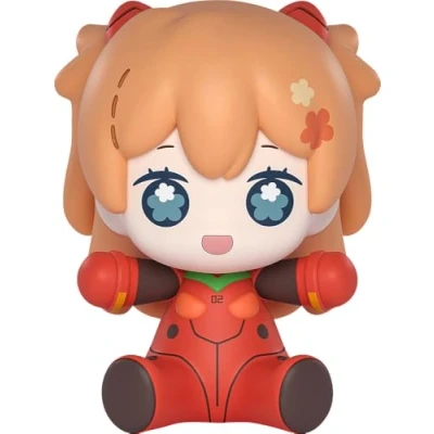 Afbeelding van Good Smile Company Neon Genesis Evangelion: Rebuild of Evangelion Huggy Chibi Figure Asuka Shikinami Langley: Plugsuit Ver. 7 cm Mini Figuur