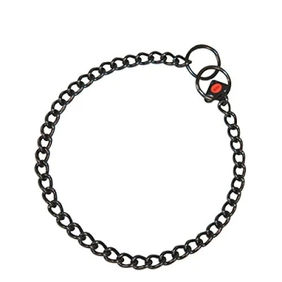Afbeelding van Sprenger Korte Schakels Hond Ketting Zwart 50 cm
