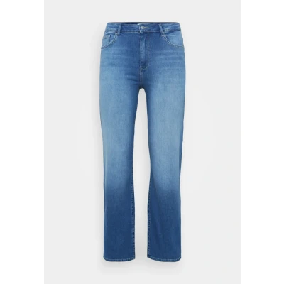 Afbeelding van ONLY Carmakoma Carwilly WIDE Relaxed fit jeans, Dames, Maat: 42x32, Medium blue denim