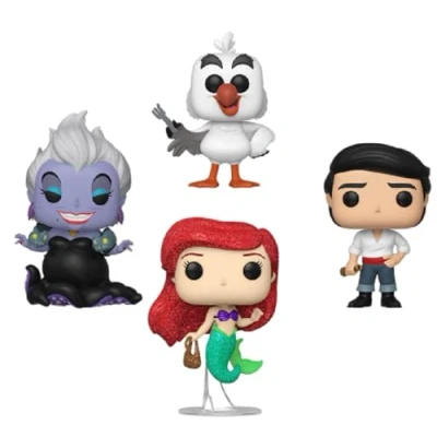 Afbeelding van Funko 4 Pack Disney The Little Mermaid Diamond Collection Special Edition