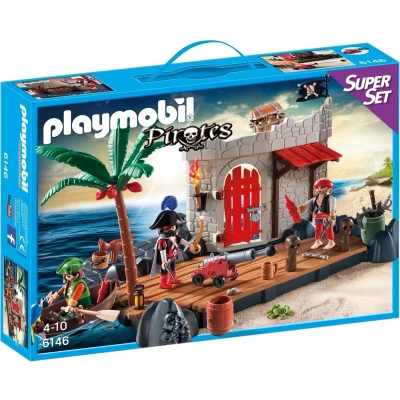 Afbeelding van Playmobil SuperSet Piratenfort 6146