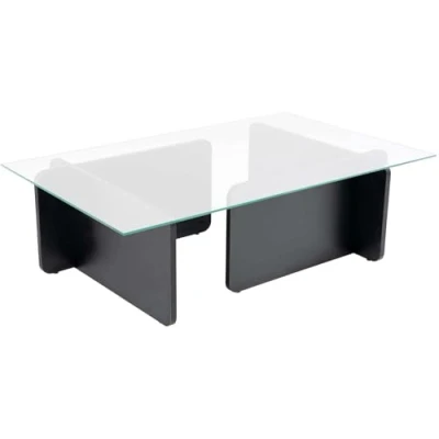 Afbeelding van Asir Salontafel Zwart hout 105 x 65 30 cm
