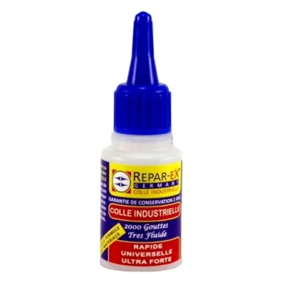 Afbeelding van BRICOLAGEPRO Repar ex lijm professionele sterke voor alle ondergronden fles van 20 g
