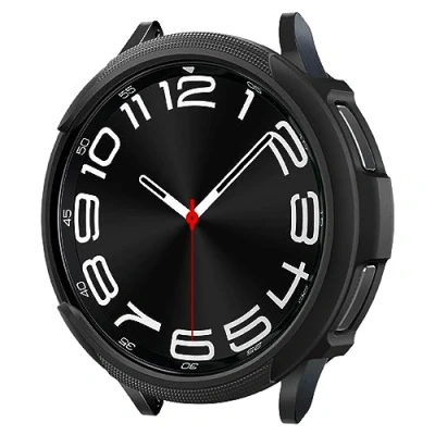 Afbeelding van Hoesje Geschikt voor Samsung Galaxy Watch6 Classic 43mm Liquid Air Case Zwart Spigen